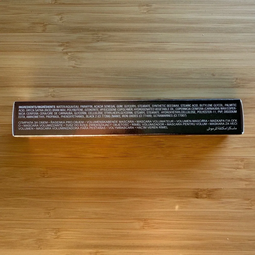 Anastasia Beverly Hills Lash Brag Volumizing Mascara Jet‎ Black Full Size NIB